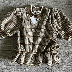 NWT Ulla Johnson Amelia Pullover Sweater size medium